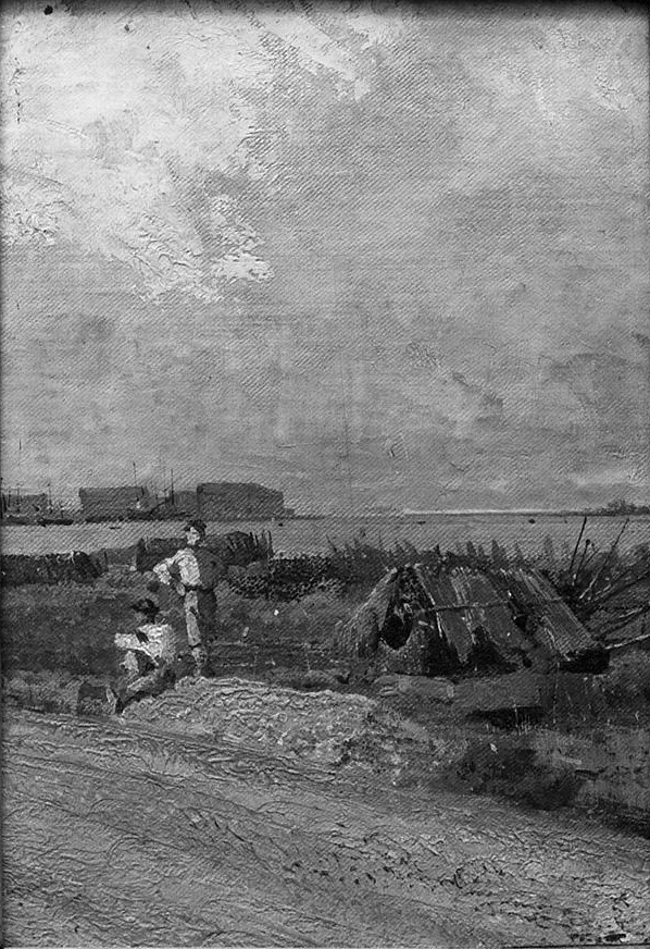 Paesaggio marino - Museo Civico, Pescia